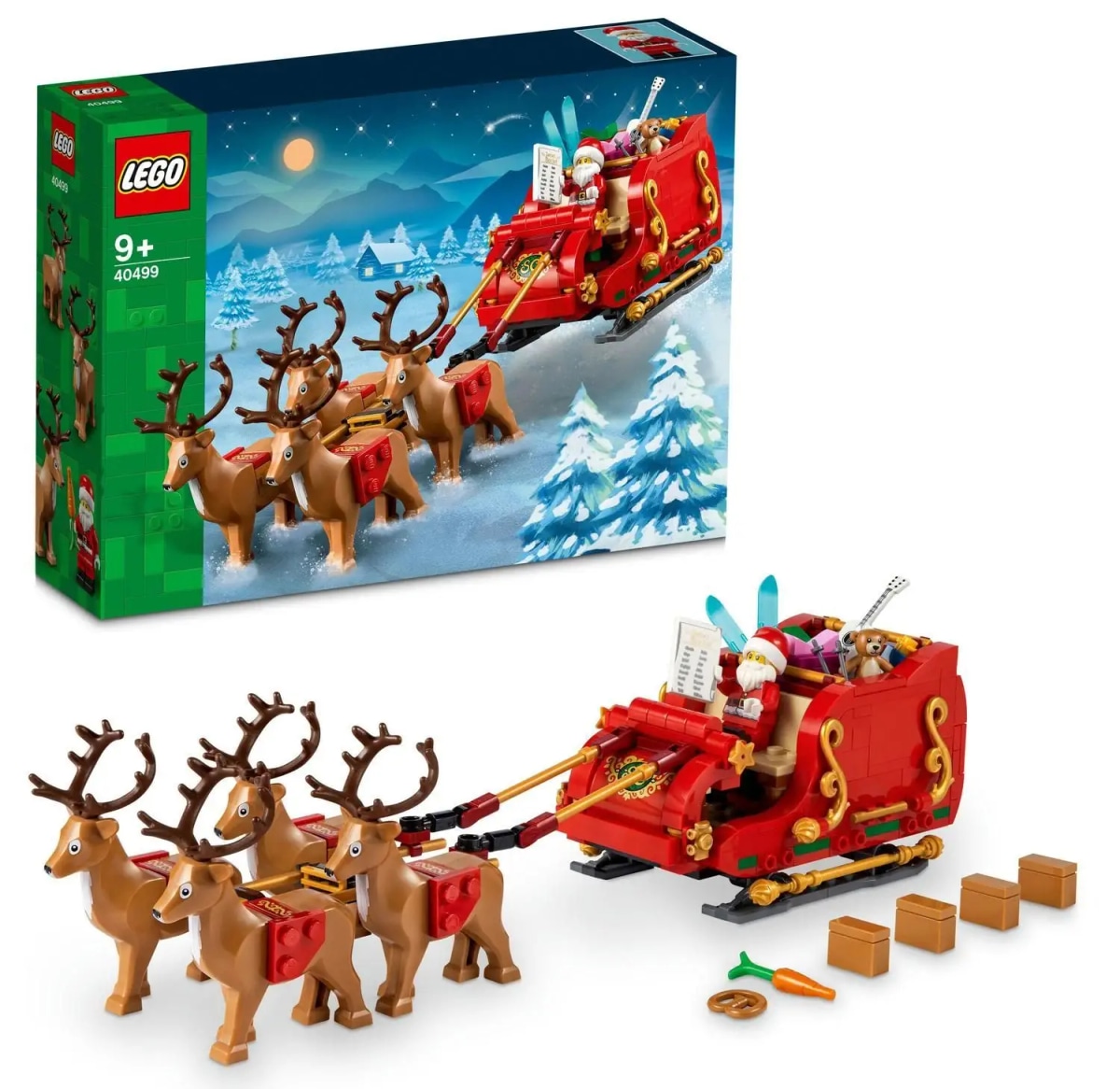 LEGO Božičkove sani - Akcija v trgovini Mueller