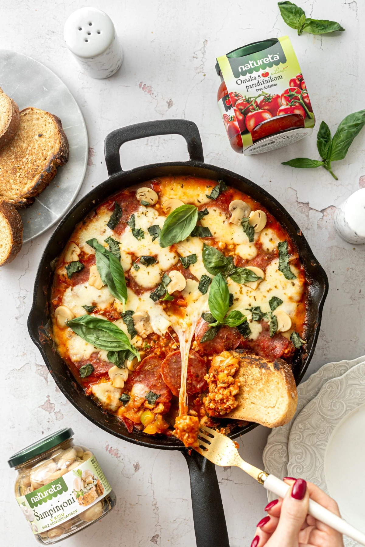 ŠAMPINJONI V KISU Natureta 530 g - Akcija v trgovini Spar