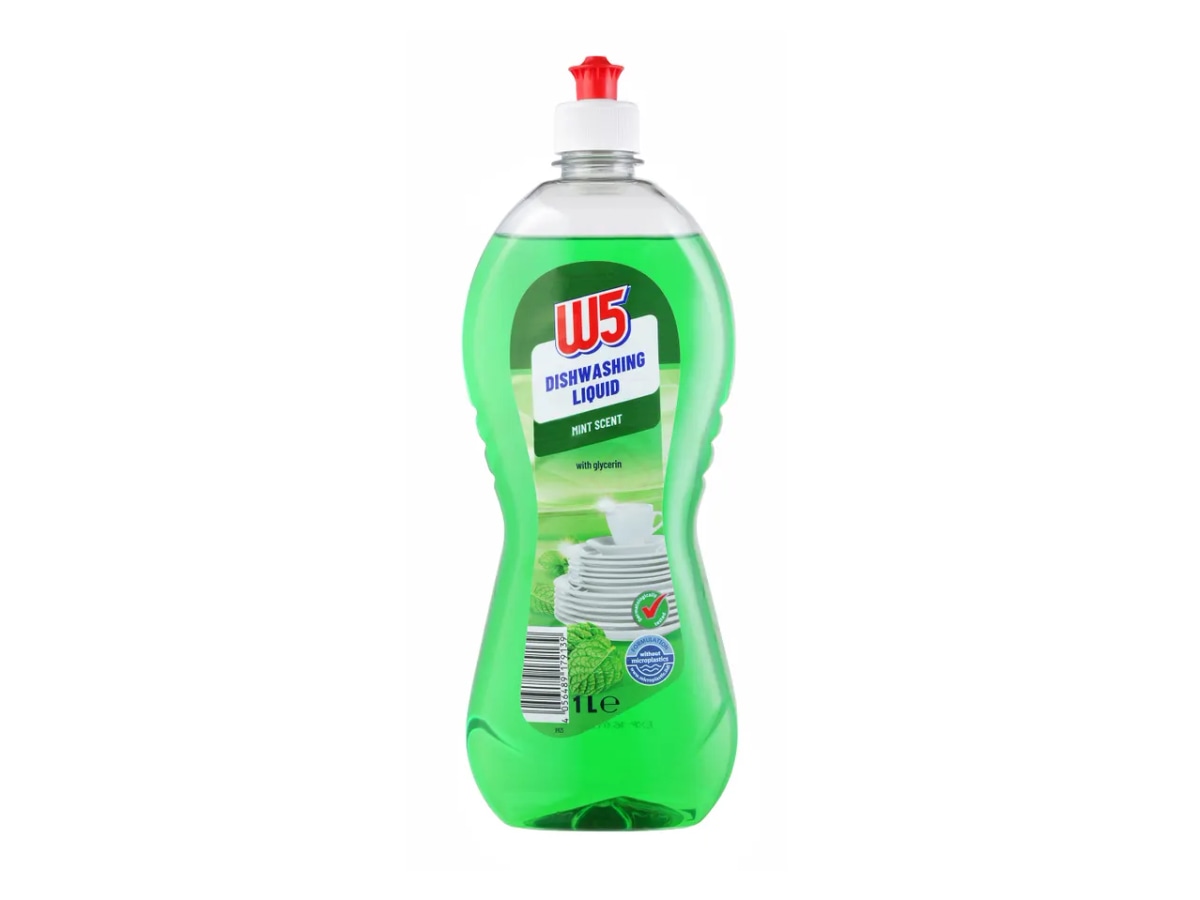 W5 Detergent za ročno pomivanje posode 1.5 l - Akcija v trgovini Lidl