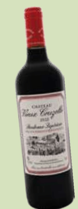 Château Vieux Cruzelle 0,75 l - Akcija v trgovini E.Leclerc