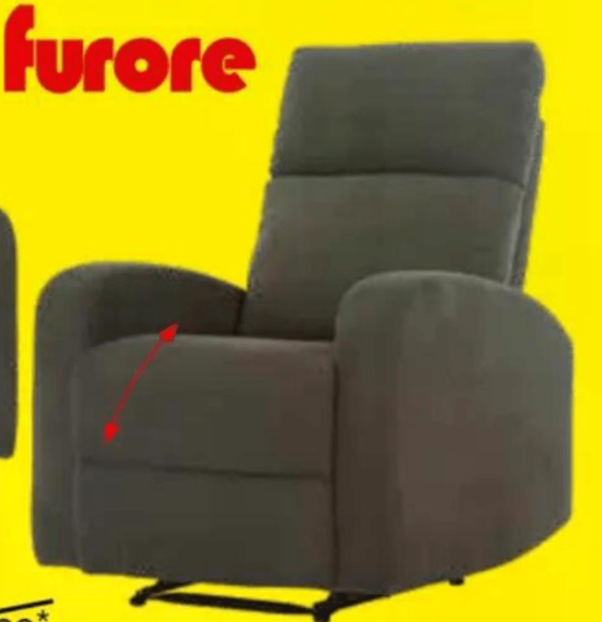 Fotelj Furore - Akcija v trgovini Dipo