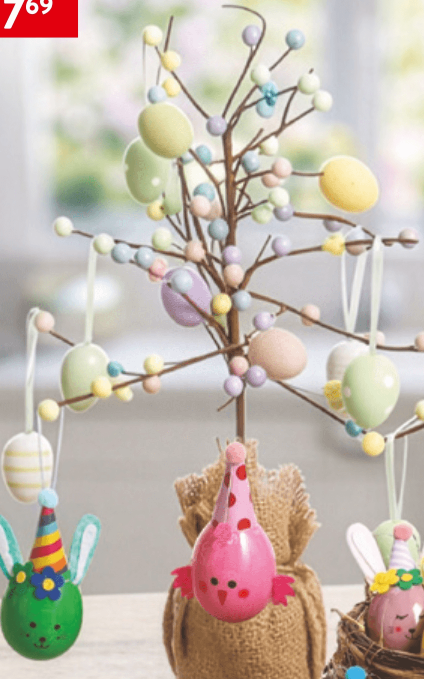 Okrasno drevo s pirhi - Akcija v trgovini Spar