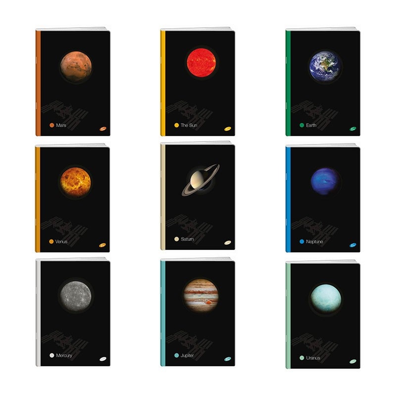 Elisa Zvezek Planeti Akcija v trgovini E.Leclerc