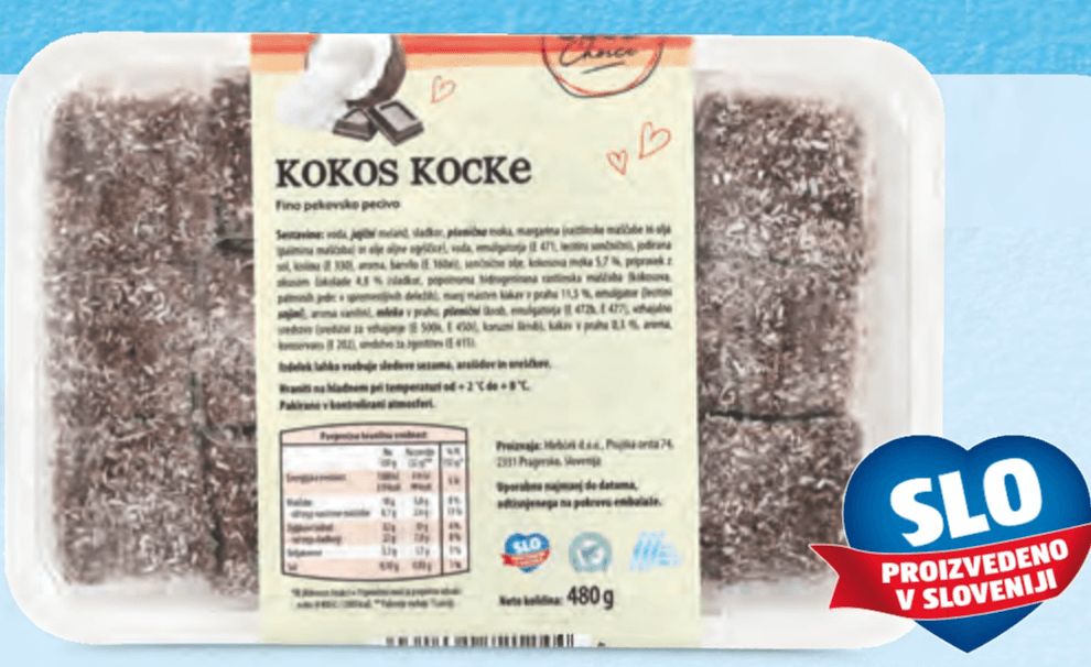 Good Choice Kokos kocke 480 g - Akcija v trgovini Hofer