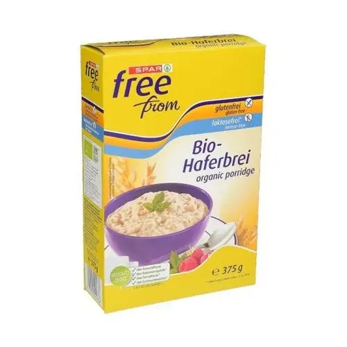 Bio ovsena kaša 375 g SPAR free From Akcija v trgovini Spar