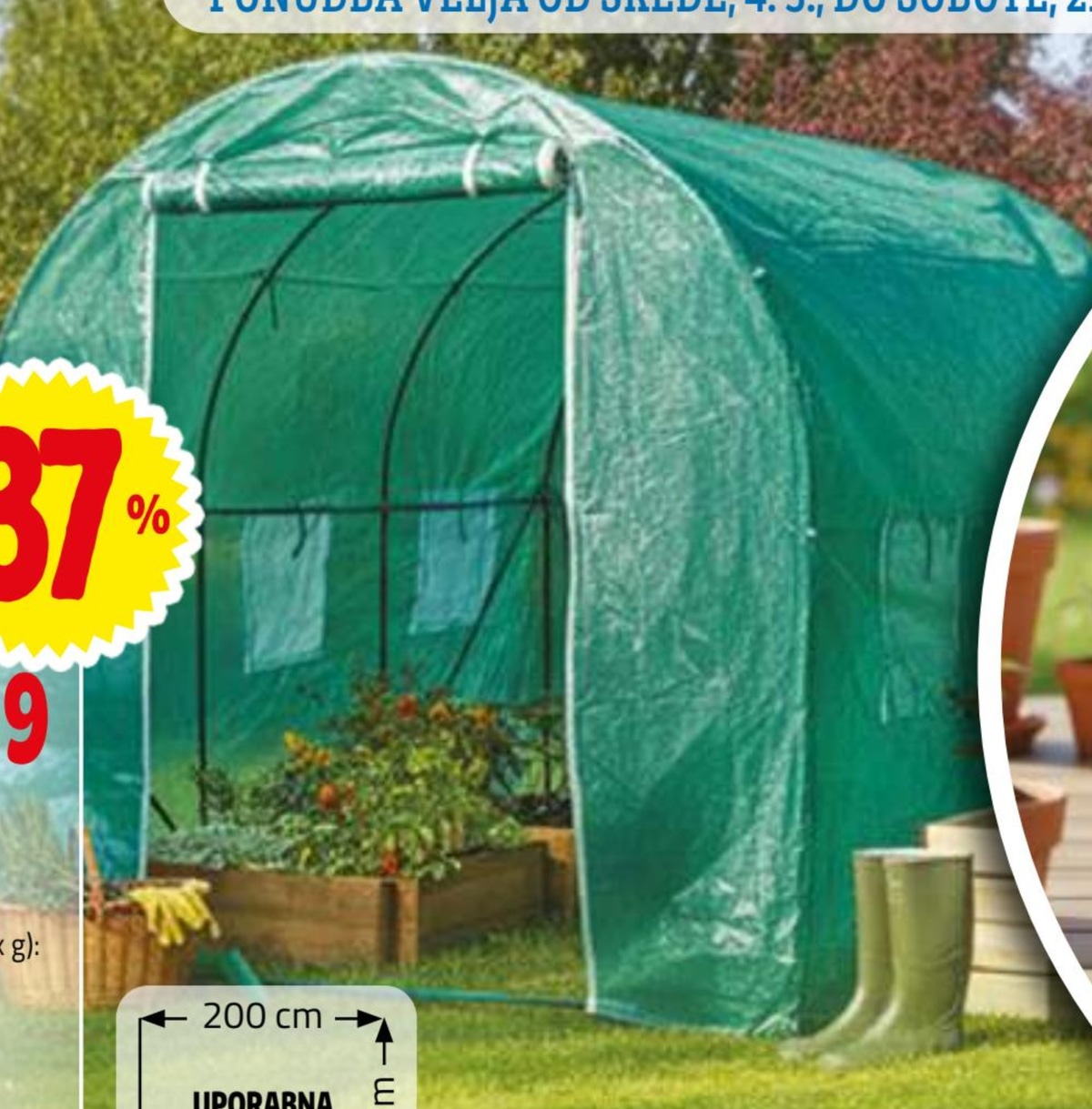 Rastlinjak - Akcija v trgovini E.Leclerc