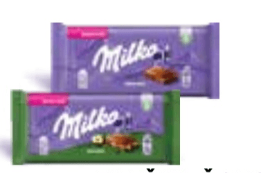 Mlečna Čokolada Milka 45 g - Akcija v trgovini Tuš