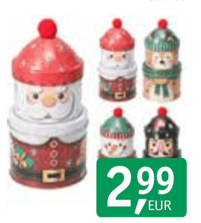 Doza za piškote dvojna - Akcija v trgovini Jager