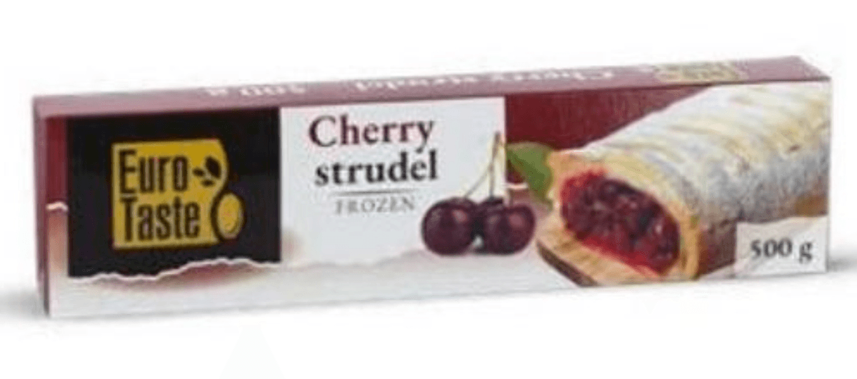 Višnjev zavitek Euro Taste 500 g - Akcija v trgovini Eurospin
