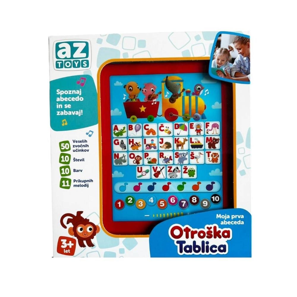 Otroška tablica - Moja prva abeceda az TOYS - Akcija v trgovini Mueller