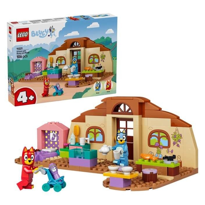 Lego Bluey Šola z Rjavkom in Brino - Akcija v trgovini Kompas Shop