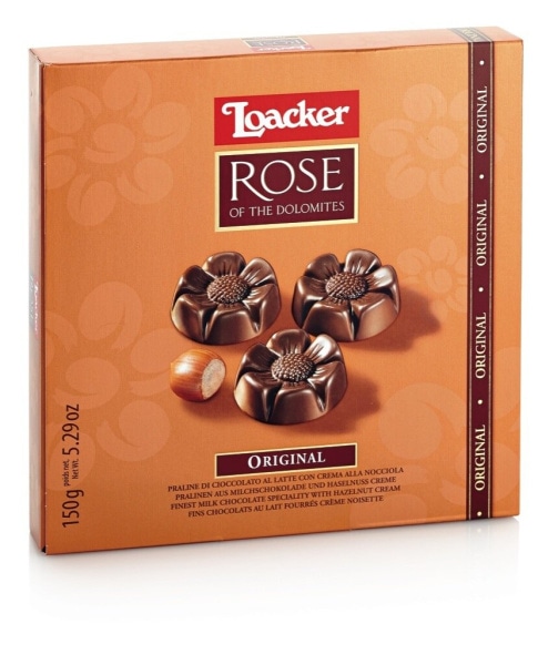 Praline Rose of Dolomites Loacker 150 g - Akcija v trgovini Tuš