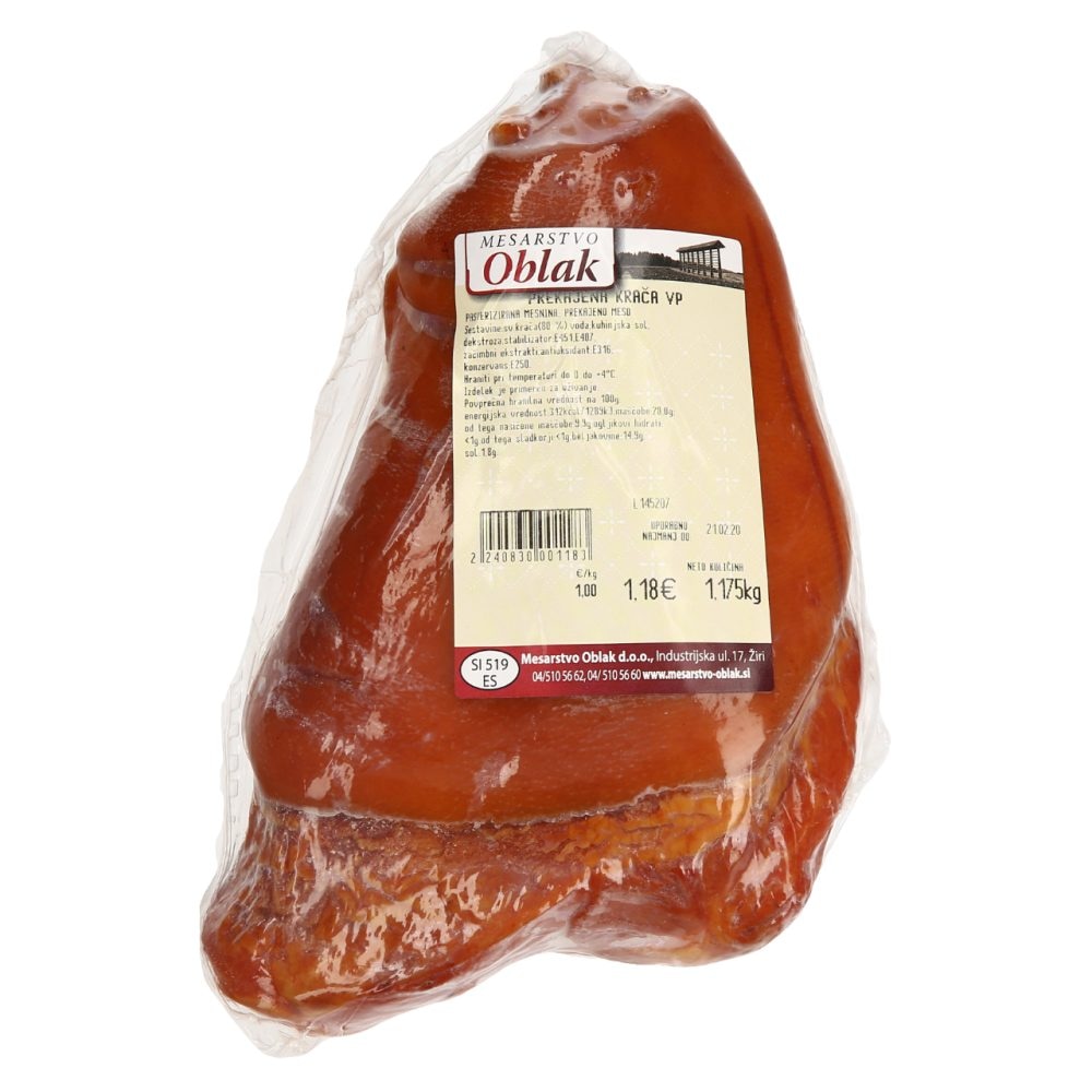 Prekajena prednja krača 1 kg - Akcija v trgovini Tuš