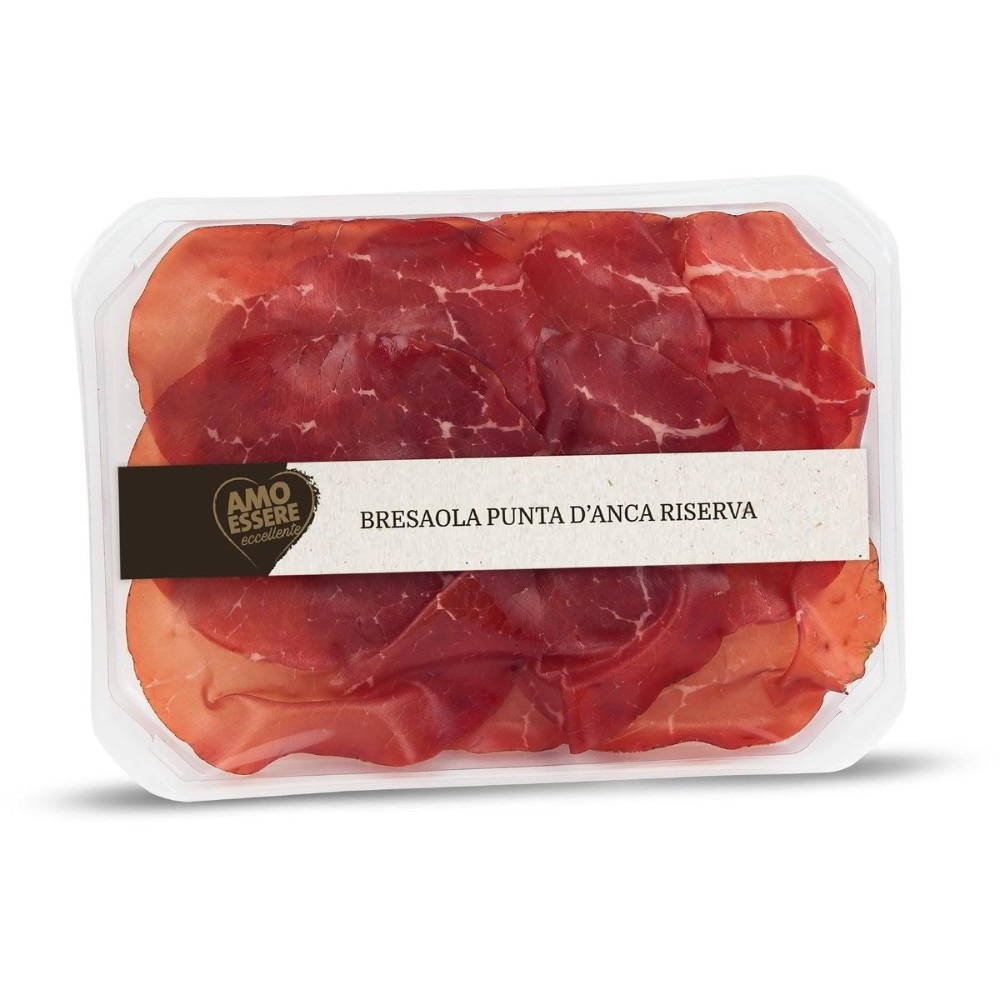 Amo Essere Eccellente Bresaola Punta d'Anca Riserva 100 g - Akcija v trgovini Eurospin