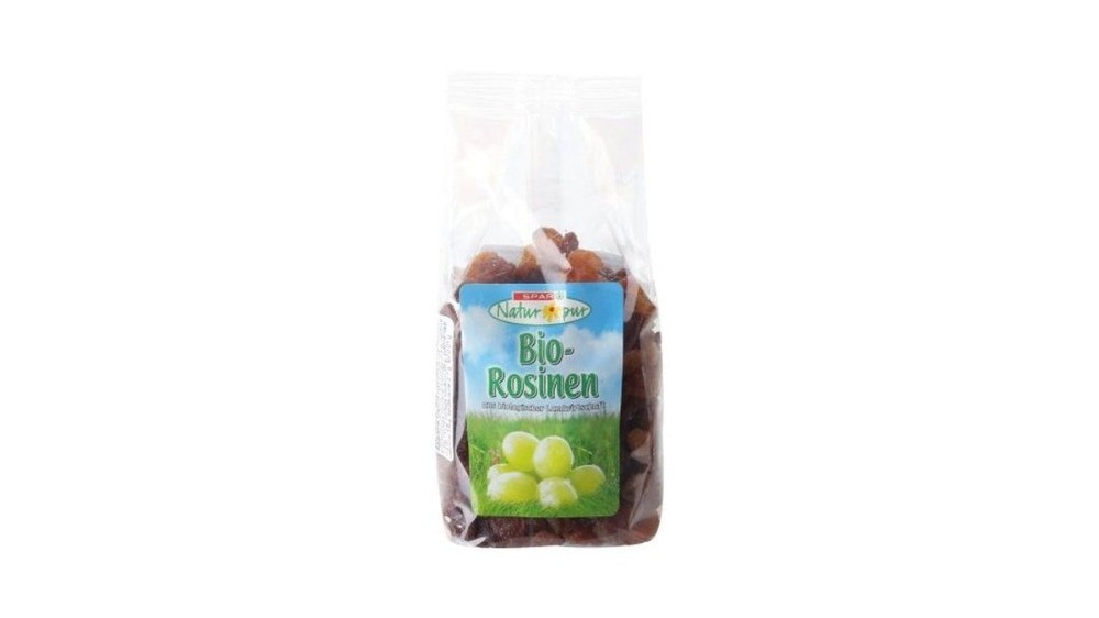 Natur pur Bio Rozine 250 g Akcija v trgovini Spar