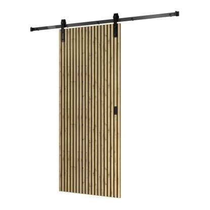 Komplet drsnih vrat Lamelo š 75 / 85 x v 200 cm, deb. 4 cm Akcija v trgovini Bauhaus