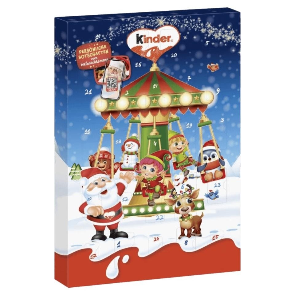 Kinder adventni koledarji Akcija v trgovini Lidl