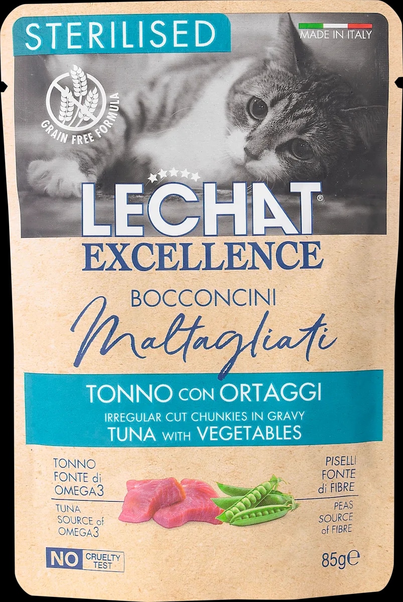 Lechat Excellence popolna hrana za sterilizirane mačke 400 g - Akcija v trgovini Dm