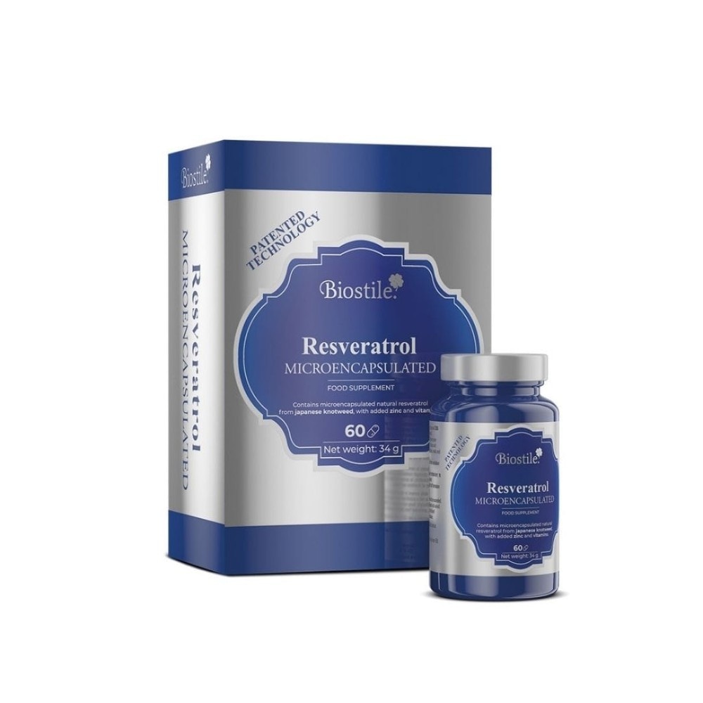 Biostile Mikroenkapsuliran Resveratrol 60 kapsul - Akcija v trgovini E.Leclerc