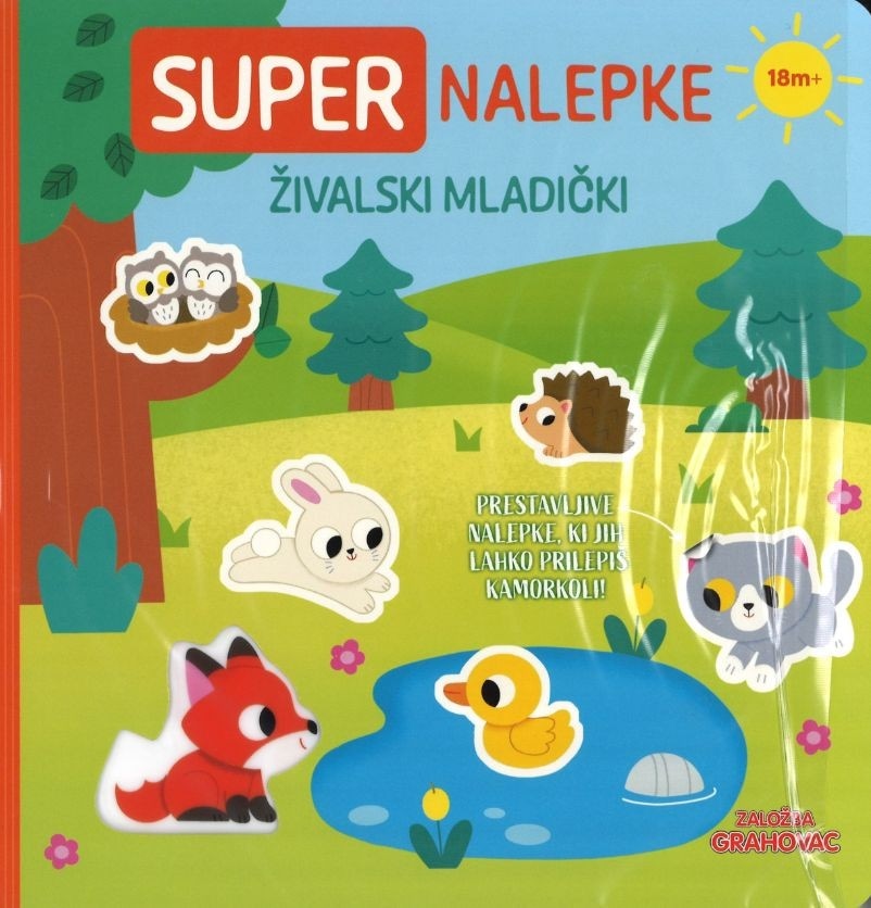 Super nalepke Živalski mladički Akcija v trgovini Lidl