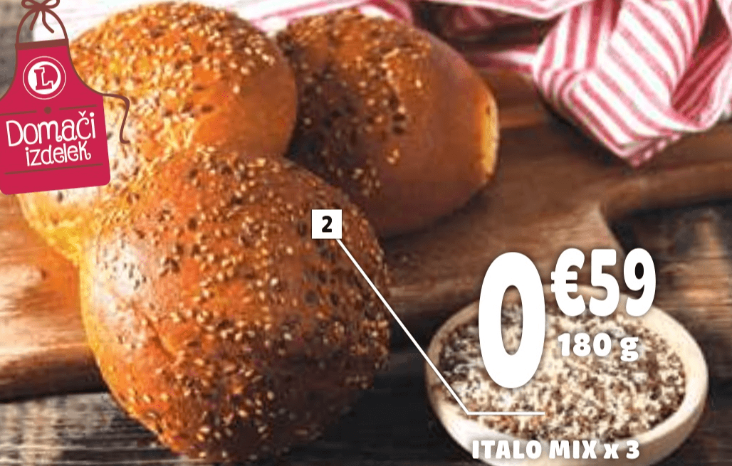 Italo Mix 3 kos - Akcija v trgovini E.Leclerc
