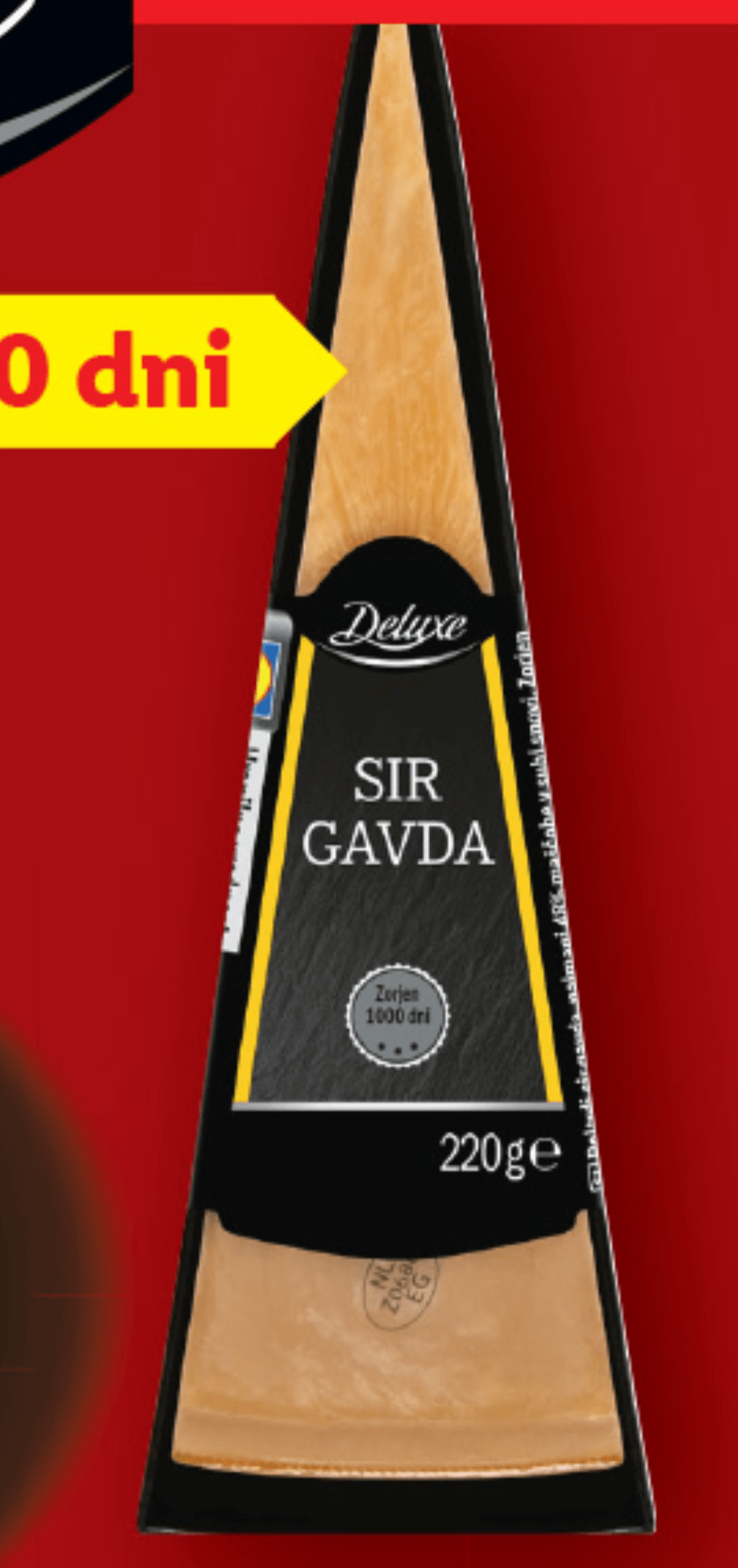 Deluxe Sir Gavda 220ge - Akcija v trgovini Lidl