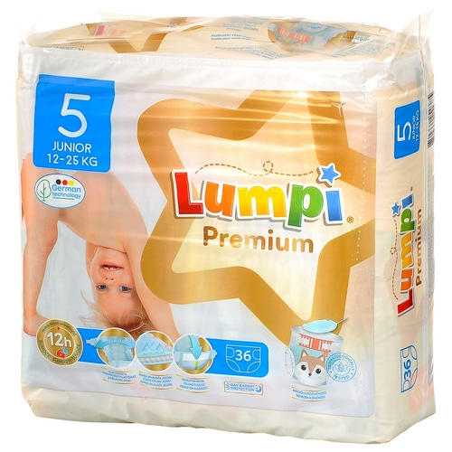 Izbrane plenice Lumpi premium - Akcija v trgovini Mercator