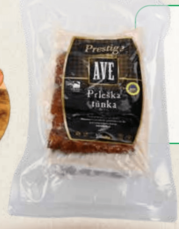 Prleška tunka 1 kg Ave - Akcija v trgovini Spar