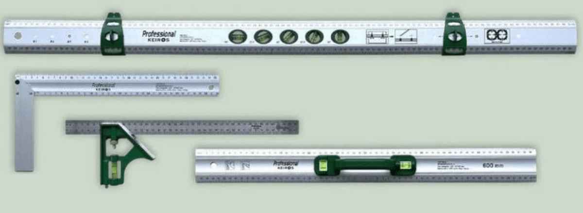 Kotnik/ravnilo/libela Professional - Akcija v trgovini Eurospin