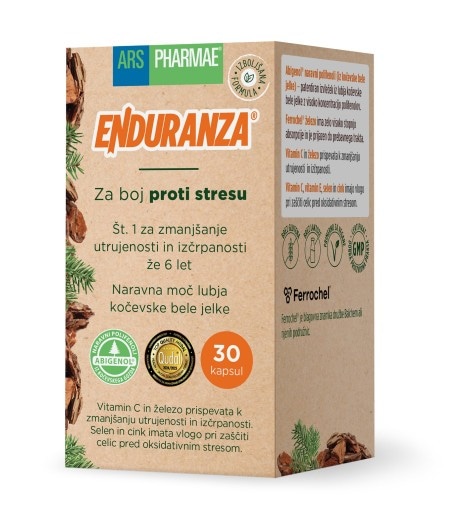 Ars Pharmae Enduranza 30 kapsul - Akcija v trgovini E.Leclerc