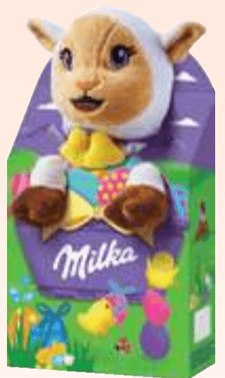 Paket s plišasto igračo Milka 96,5 g - Akcija v trgovini E.Leclerc