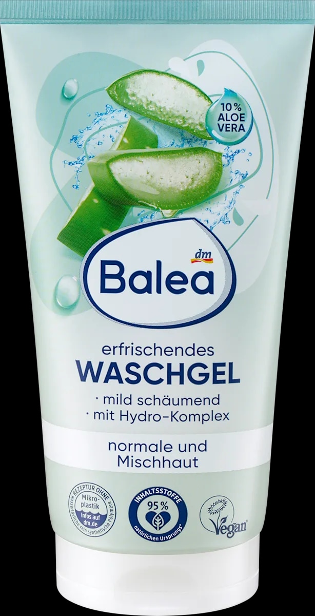 Balea gel za umivanje obraza 150 ml - Akcija v trgovini Dm