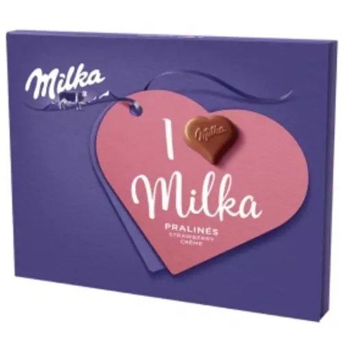 Izbrane bonboniera I Love Milka 110 g - Akcija u trgovini Mercator