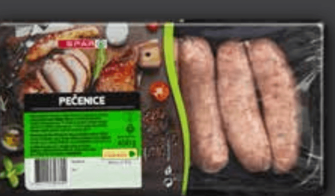 SPAR Pečenice 450 g - Akcija v trgovini Spar