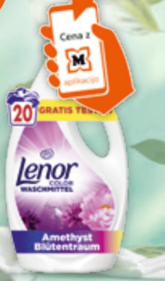 LENOR prašek za perilo 18 pranj, 900 g, 20 pranj, 900 ml ali All-in-one kapsule 15 kos - Akcija v trgovini Mueller