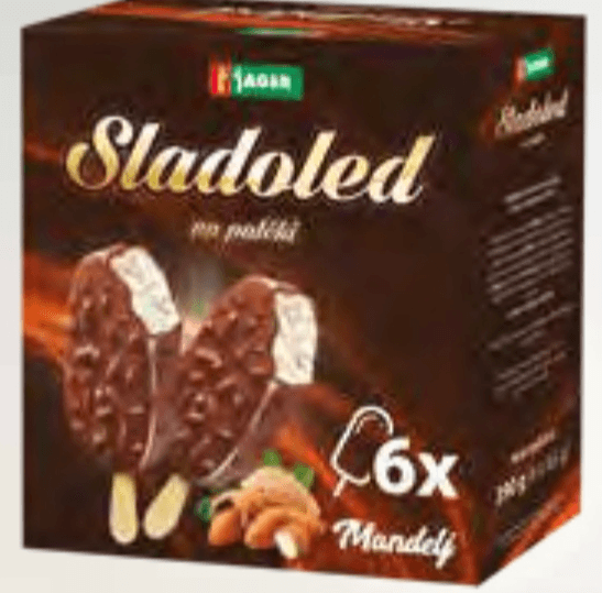 Sladoled na palčki Jager Mandel 6/1 - Akcija v trgovini Jager