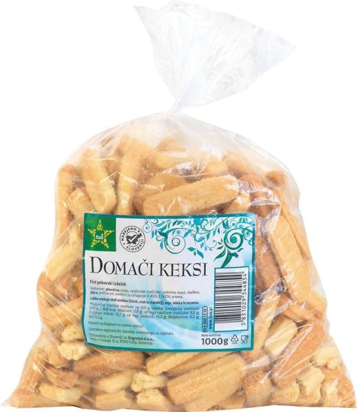 Domači keksi 1 kg Tuš - Akcija v trgovini Tuš