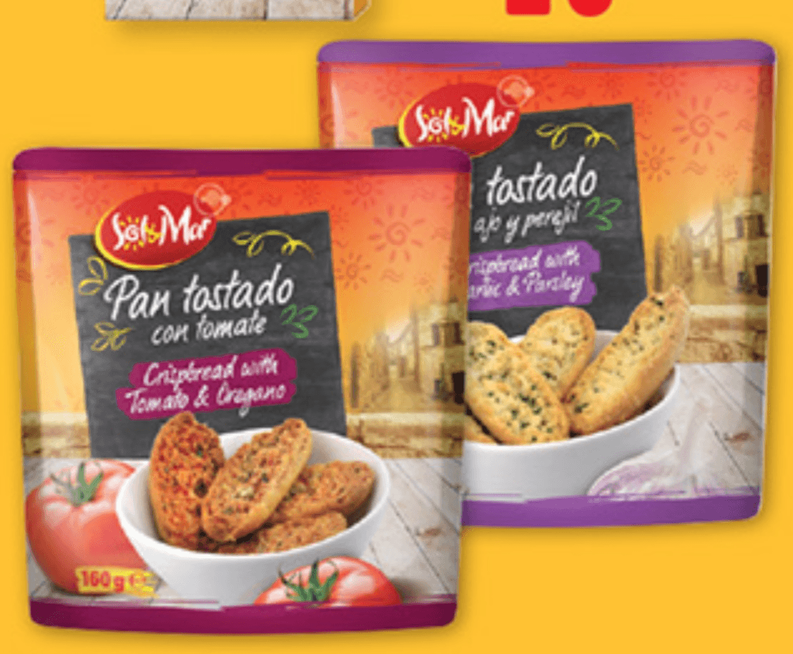 SOL&MAR Hrustljavi kruhki 160 g - Akcija v trgovini Lidl