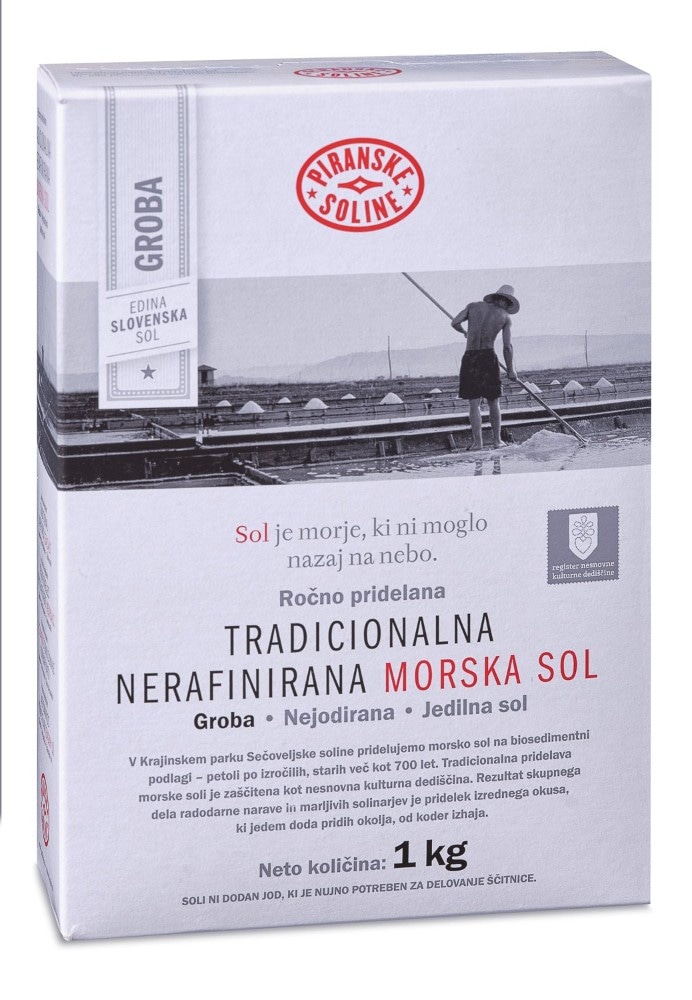 Piranske soline Morska sol 1 kg - Akcija u trgovini Lidl