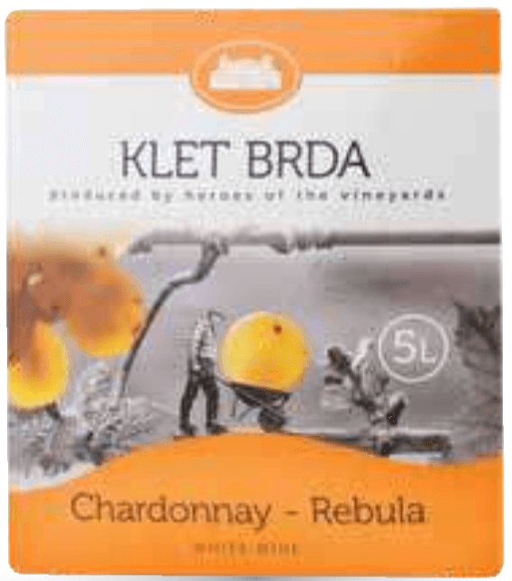 Chardonnay Rebula 5 l Klet Brda - Akcija v trgovini Mercator