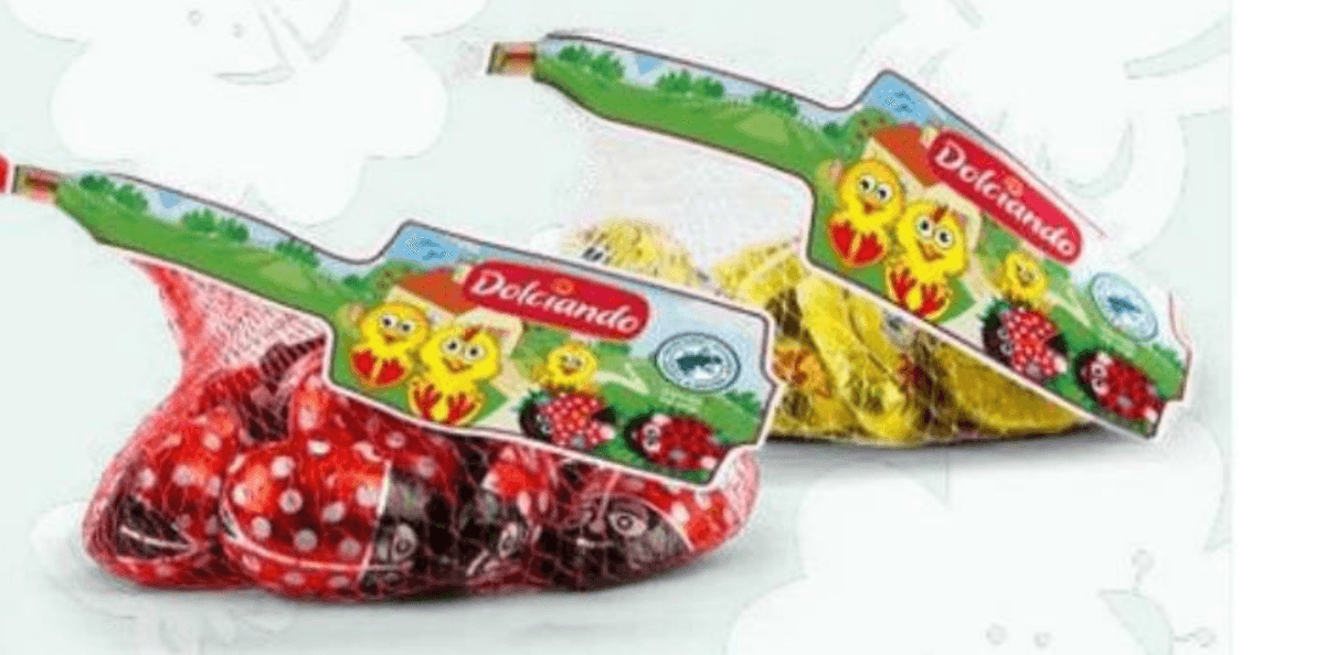 Dolciando Čokoladne živalice 100 g - Akcija v trgovini Eurospin