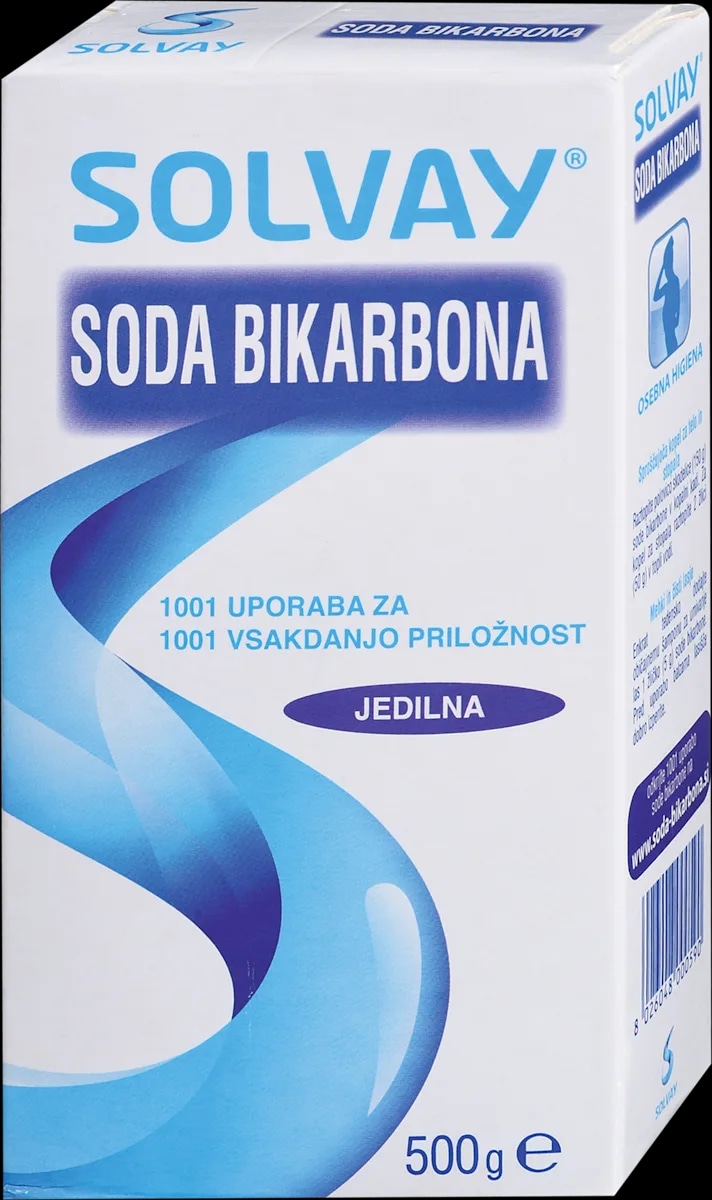 SOLVAY soda bikarbona jedilna 500 g - Akcija v trgovini Dm