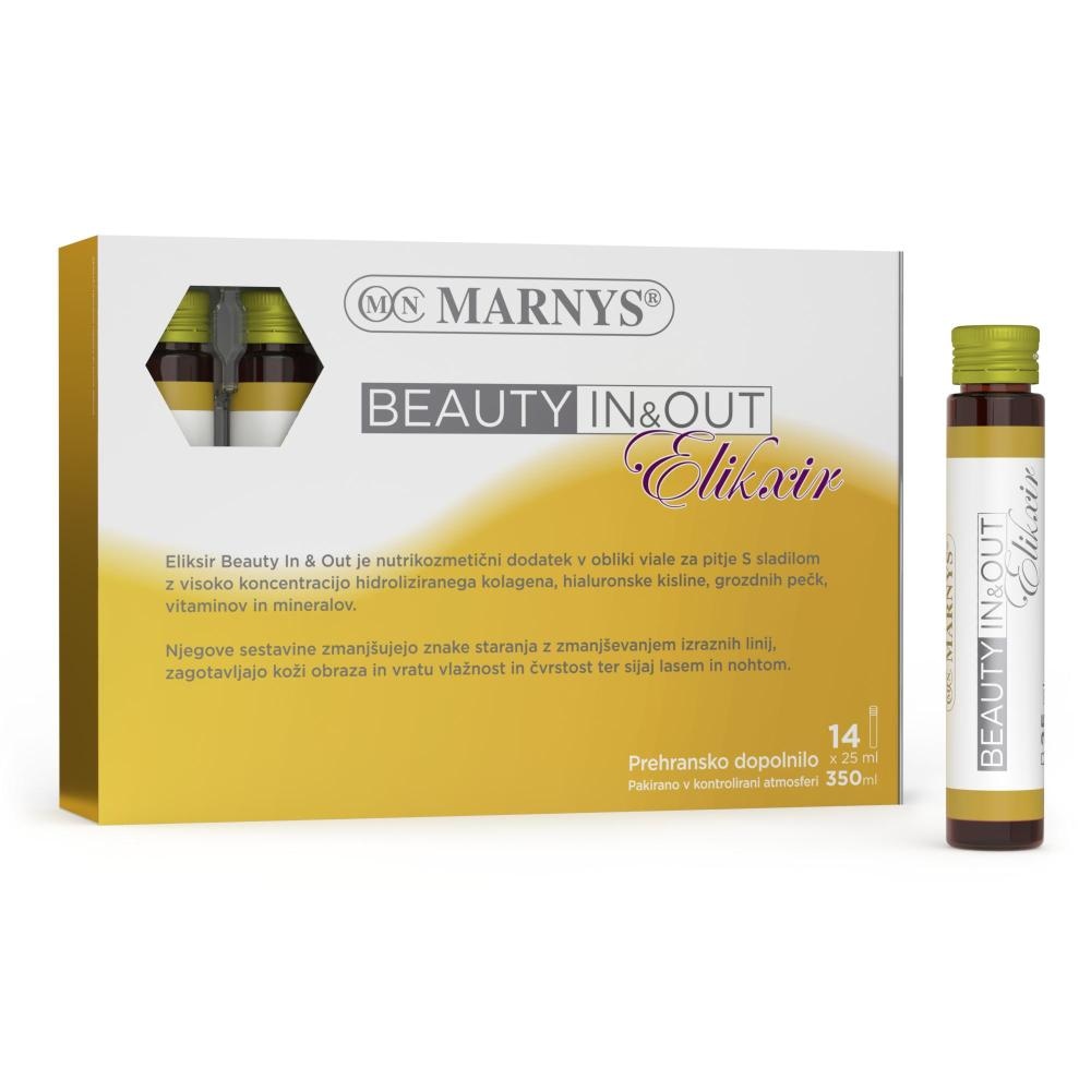 MARNYS Beauty In & Out Elixir 14 vial x 25 ml - Akcija v trgovini Dm