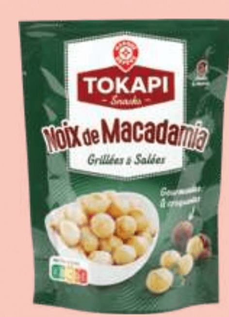 Oreščki Macadamia Tokapi 100 g - Akcija v trgovini E.Leclerc