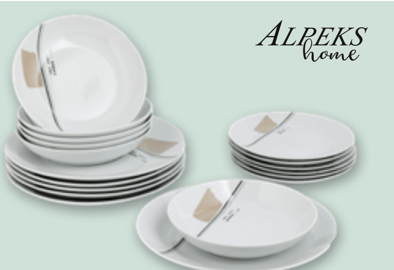Jedilni servis 18-delni Alpeks Home - Akcija u trgovini Spar