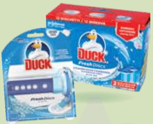 Duck Duo osvežilec za WC školjko 2x 36 ml - Akcija v trgovini E.Leclerc