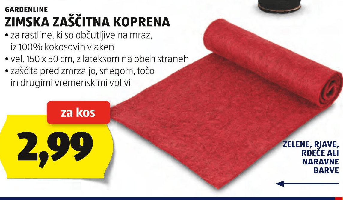 Gardenline Zimska zaščitna koprena - Akcija v trgovini Hofer