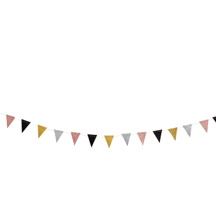 Girlanda z zastavicami - Akcija v trgovini Tedi