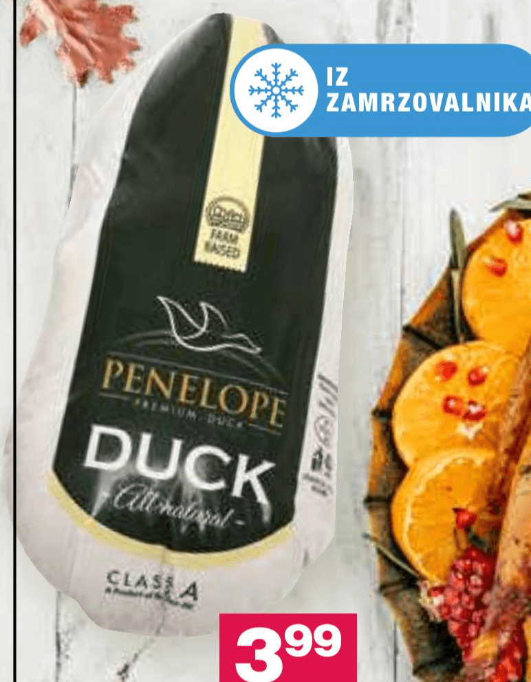 Mlada raca brez vratu in drobovine Penelope - Akcija v trgovini Mercator