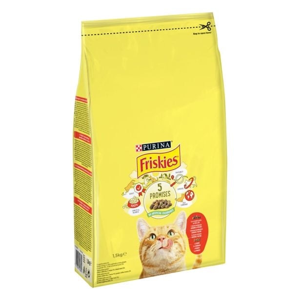 Friskies Briketi za mačke 1,5 kg - Akcija v trgovini Tuš